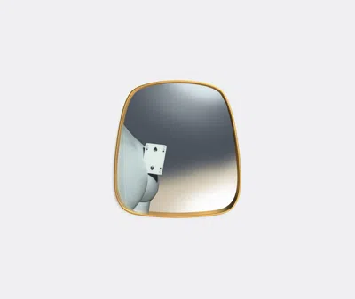 Seletti Mirrors And Clocks Golden Fram / Silver Mirror Wi Uni
