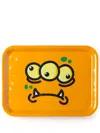 Seletti Monsters Alberto Rectangle-shape Tray In Orange