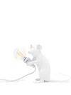 Seletti Mouse Sculpture-design Lamp In White