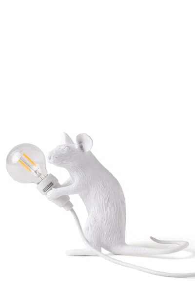 Seletti 'mouse'se X Marcantonio Lamp In White