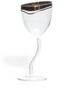 Seletti Neutral Classic On Acid Regal Wine Glass In Neutrals