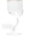 Seletti Neutral Classic On Acid Traditional Wine Glass In Neutrals