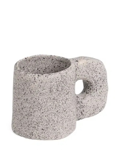 Seletti Newlithic Mugs (set Of 2) In Gray