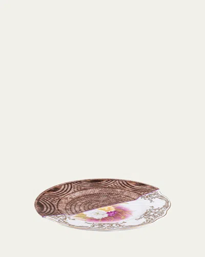 Seletti Nok Hybrid Dessert Plate In Multi