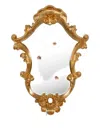 Seletti Ornate Gold-framed Mirror (85cm X 62cm)