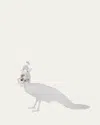 Seletti Peacock 39" Led Table Lamp In White