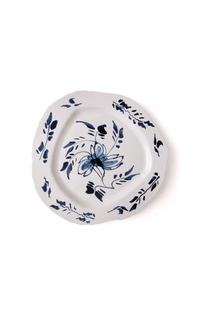 Seletti Porcelain Dinner Plate "classic On Acid" In Multi
