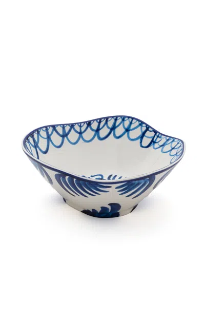 SELETTI PORCELAIN SALAD BOWL "CLASSIC ON ACID"