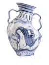 Seletti Porcelain Vase In Multi