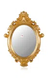 Seletti Reflecting Mirror "ciclope" In Gold