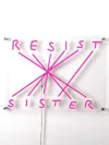 Seletti Resist-sister Led Lamp In Fucsia