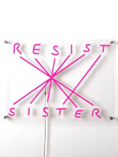 Seletti Resist-sister Led Lamp In Multicolor
