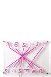 Seletti 'resist Sister' Led Lamp In Pink
