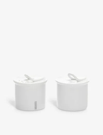 Seletti Selab Estetico Quotidiano Porcelain Salt And Pepper Cellar Set