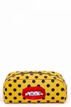 Seletti 'shit' Silk X Toiletpaper Beauty Bag In Yellow