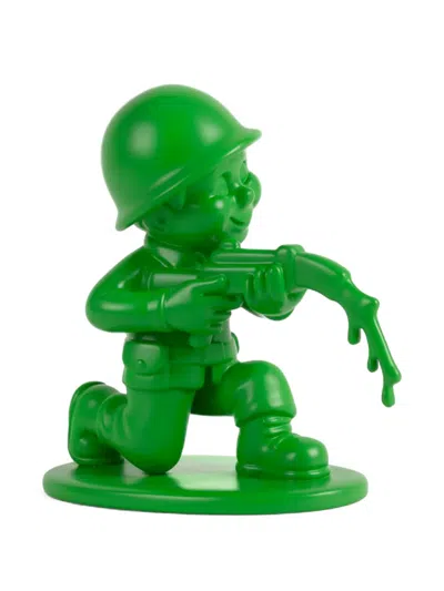 Seletti Soldier Sculpture (10.5cm X 20cm) In Green