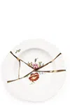 Seletti Soup Plate 'kintsugi' ⌀ 22 Cm In Multi