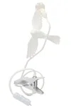 Seletti 'sparrow Cruising' Selic X Marnio Pince-up Lamp In White