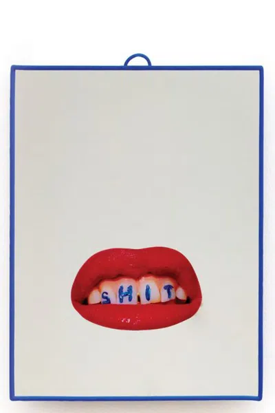 Seletti Specchio 'shit' Piccolo  X Toiletpaper