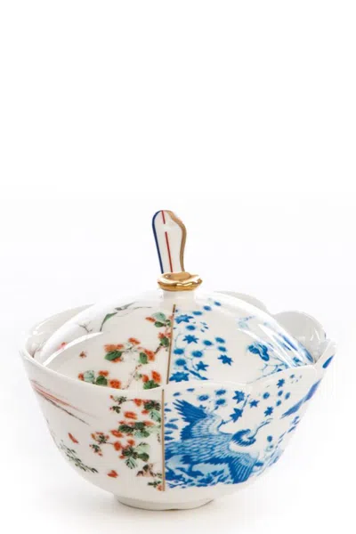 Seletti Sugar Bowl ' Hybrid Maurilia' In Multi