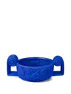 Seletti Terracota Vase In Blue