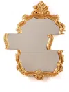 Seletti Tetris Frame Mirror In Gold
