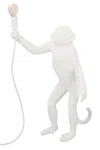Seletti 'the Monkey Lamp Stand' Lamp In White
