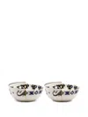 Seletti Tiwanaku Hybrid Bowl (set Of Two) In Multi