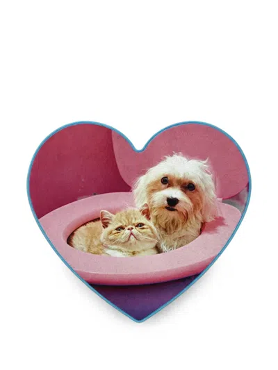 Seletti Toiletpaper Bff Bath Mat In Pink