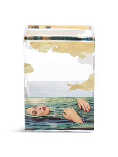 Seletti Toiletpaper Sea Girl Vase In Yellow