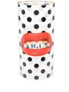 Seletti Toiletpaper Lips-print Vase In Black