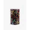 Seletti Toiletpaper Snakes Graphic-print Metal Bin 12l