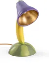 Seletti Vitamin Aubergine Table Lamp In Yellow
