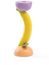 Seletti Vitamin Banana Candle Holder (26.5cm) In Yellow