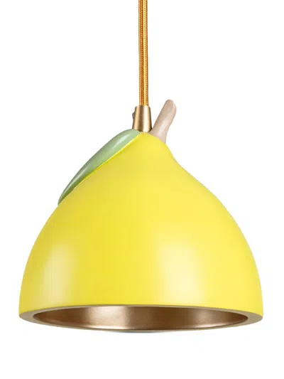 Seletti Vitamin Lemon Ceiling Lamp In Yellow