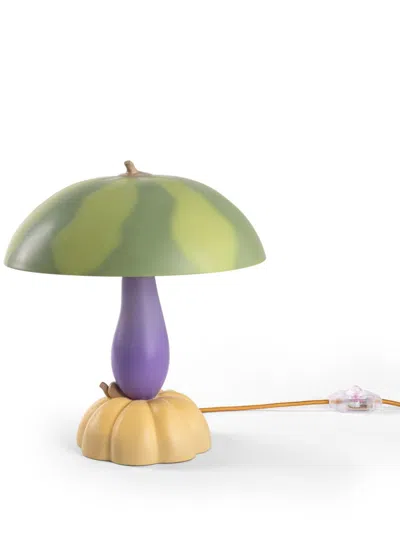 Seletti Vitamin Watermelon Table Lamp In Green