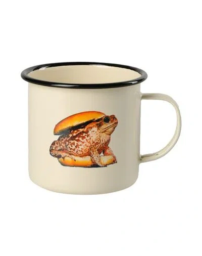 Seletti Wears Toiletpaper Mug Or Small Cup Ivory Size - Metal