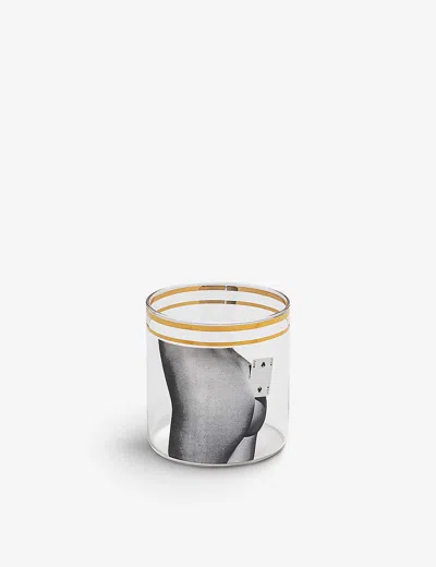 Seletti Wears Toiletpaper Two Of Spades Glass 8.5cm