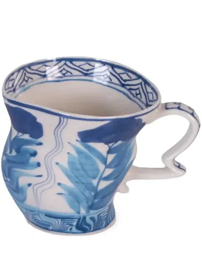 Seletti Classics On Acid Sake Flower Tasse In Blau
