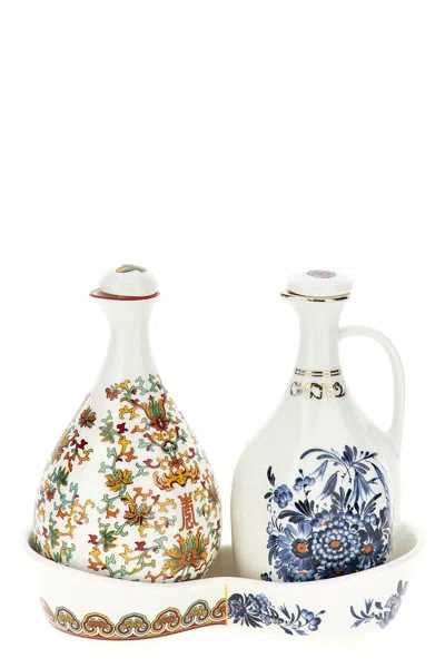 Seletti X Ctrlzak 'hybrid Thelme' Condiments Set In Multi