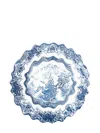Seletti X Diesel Living Willow Wave Plate (21cm) In Blue