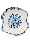 Seletti X Diesel Talavera Classics On Acid Soup Plate (25.5 Cm) In White Blue
