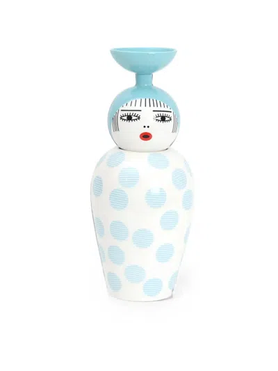 Seletti X Elena Cutolo Canopie Kiki Vase In Blue