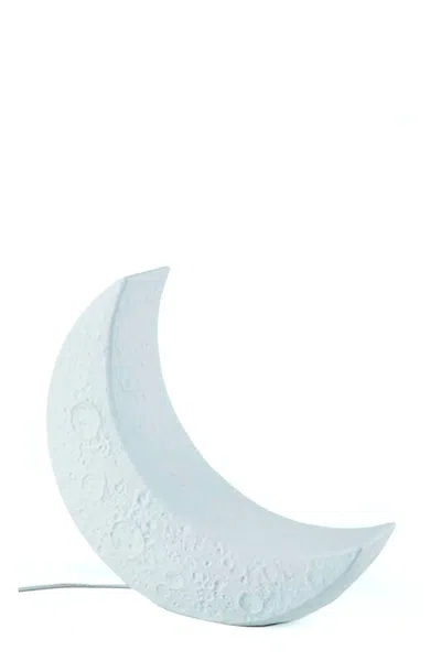 Seletti X Marcantonio 'my Tiny Moon' Lamp In Blue