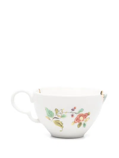 Seletti X Marcoantonio Kintsugi Teeservice In White
