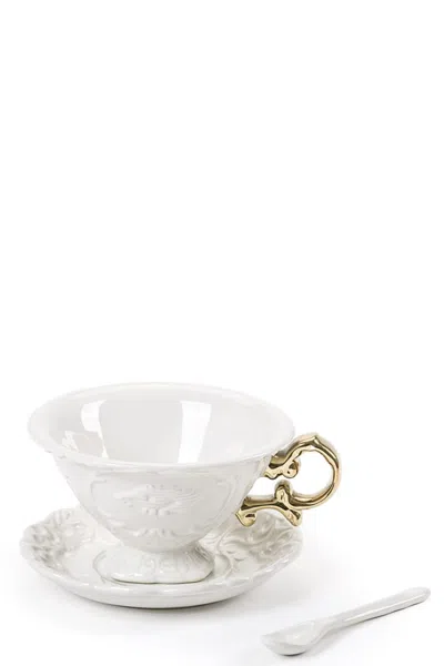 Seletti X Selab 'i-wares I-cup' Set In Gold