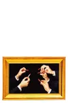 Seletti Lipstick Graphic-print Mat (60x90cm) In Multi