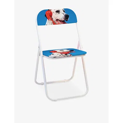 Seletti X Toiletpaper Magazine Dog Call Centre Metal Chair