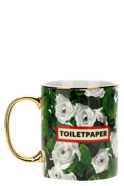Seletti X Toiletpaper 'roses' Cup In Multi