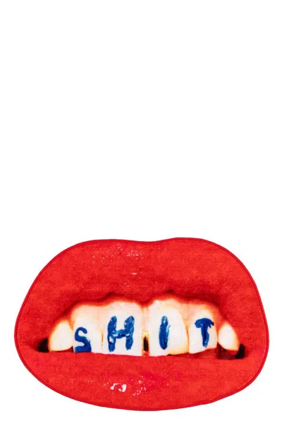 SELETTI SELETTI X TOILETPAPER 'SHIT' BATH MAT